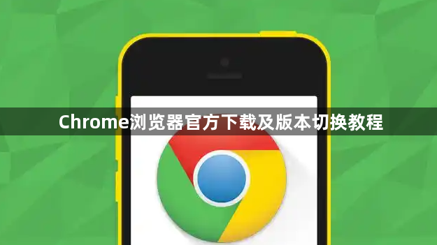 Chrome浏览器官方下载及版本切换教程1
