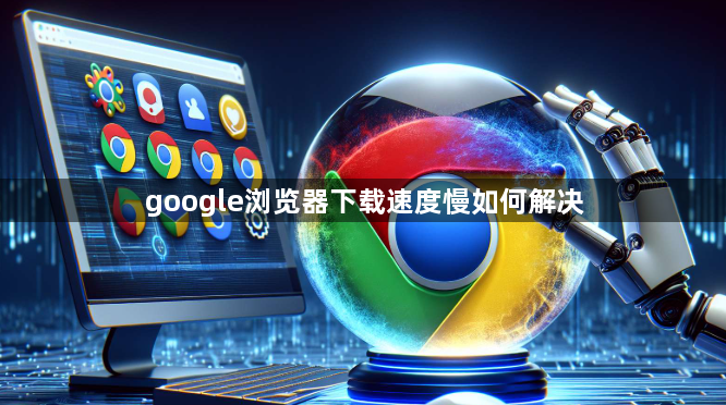 google浏览器下载速度慢如何解决1