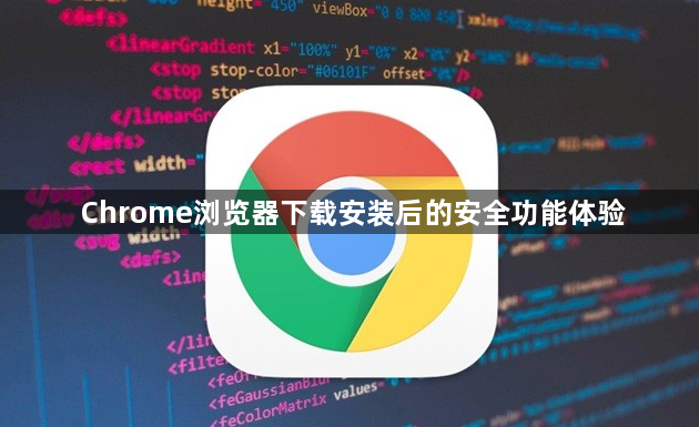 Chrome浏览器下载安装后的安全功能体验1