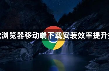 谷歌浏览器移动端下载安装效率提升操作1