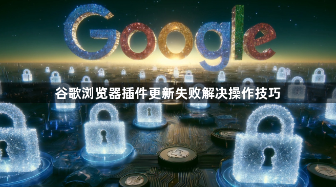 谷歌浏览器插件更新失败解决操作技巧1