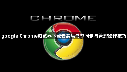 google Chrome浏览器下载安装后书签同步与管理操作技巧1