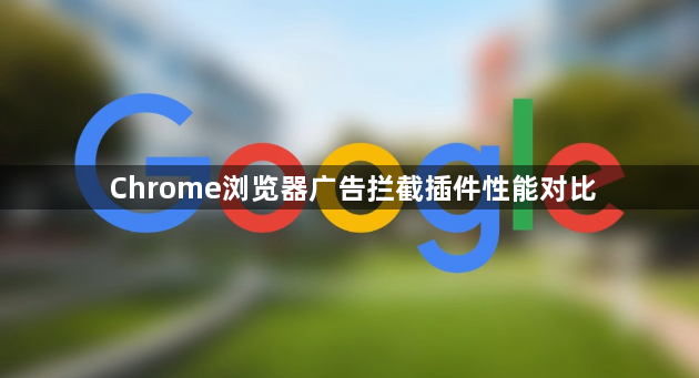 Chrome浏览器广告拦截插件性能对比1