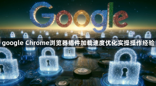 google Chrome浏览器插件加载速度优化实操操作经验1