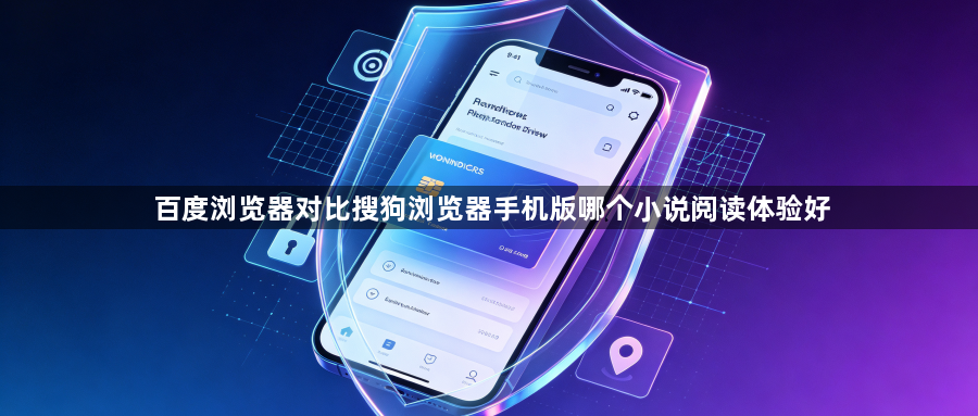 百度浏览器对比搜狗浏览器手机版哪个小说阅读体验好1