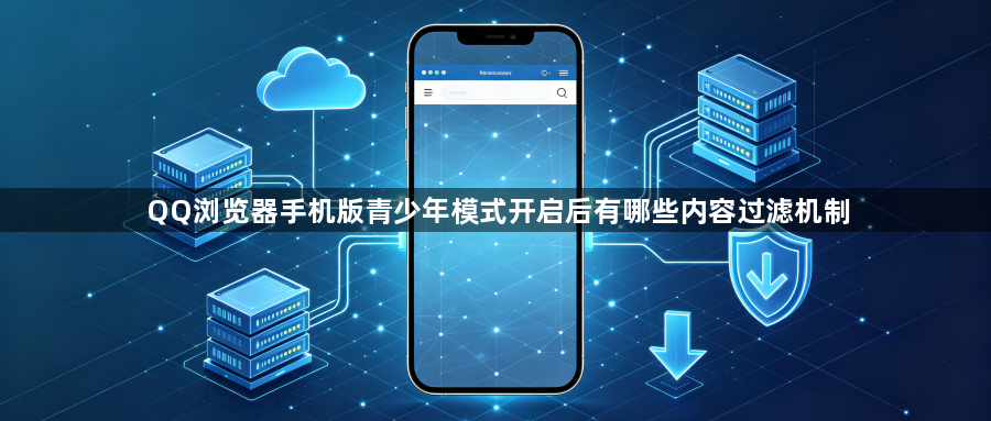 QQ浏览器手机版青少年模式开启后有哪些内容过滤机制1