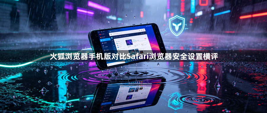 火狐浏览器手机版对比Safari浏览器安全设置横评1