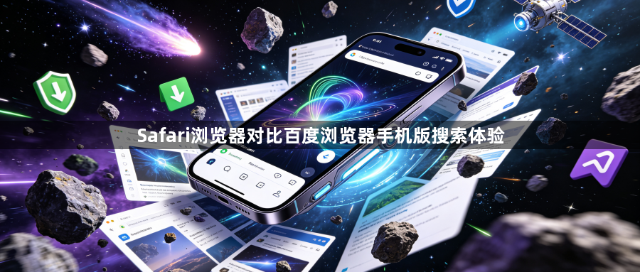 Safari浏览器对比百度浏览器手机版搜索体验1