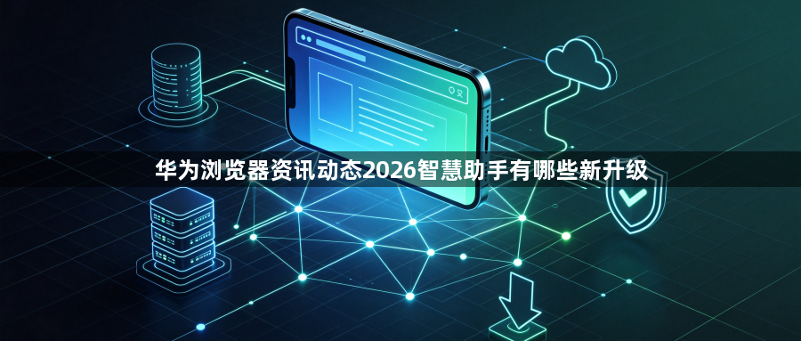 华为浏览器资讯动态2026智慧助手有哪些新升级1