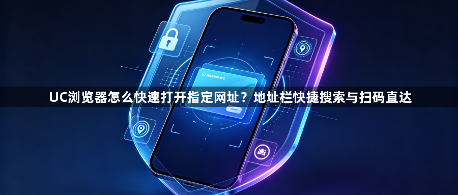 UC浏览器怎么快速打开指定网址？地址栏快捷搜索与扫码直达1