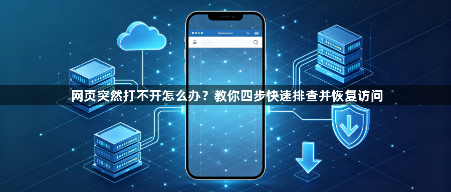 网页突然打不开怎么办？教你四步快速排查并恢复访问1