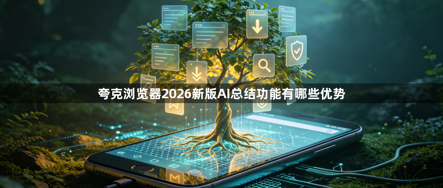 夸克浏览器2026新版AI总结功能有哪些优势1