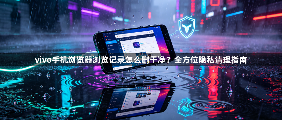 vivo手机浏览器浏览记录怎么删干净?全方位隐私清理指南1