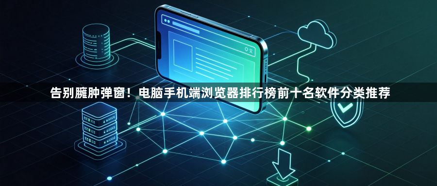 告别臃肿弹窗！电脑手机端浏览器排行榜前十名软件分类推荐1