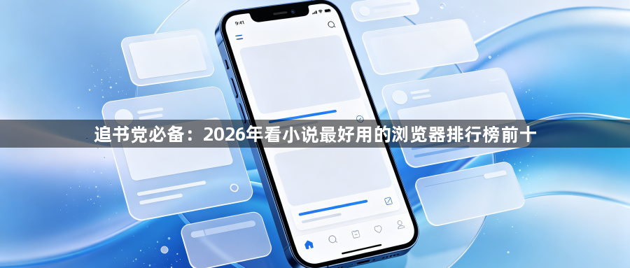 追书党必备：2026年看小说最好用的浏览器排行榜前十1