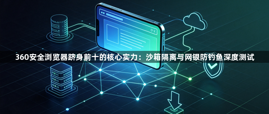 360安全浏览器跻身前十的核心实力:沙箱隔离与网银防钓鱼深度测试1