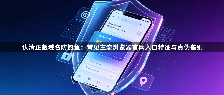 认清正版域名防钓鱼：常见主流浏览器官网入口特征与真伪鉴别1
