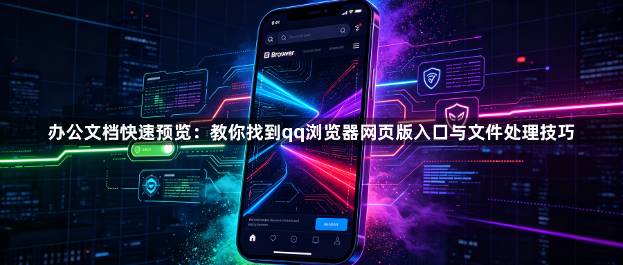 办公文档快速预览：教你找到qq浏览器网页版入口与文件处理技巧1