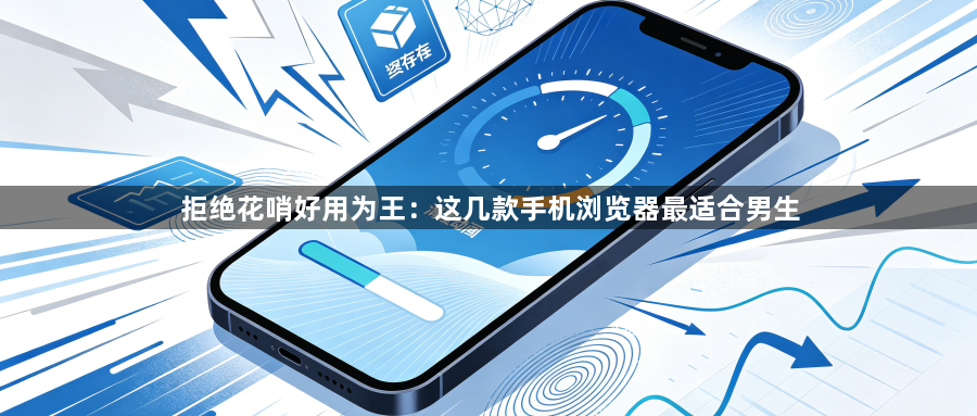 拒绝花哨好用为王:这几款手机浏览器最适合男生1