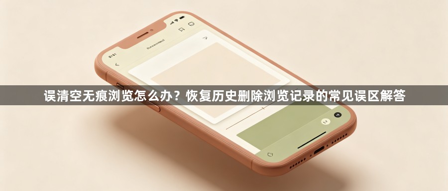 误清空无痕浏览怎么办？恢复历史删除浏览记录的常见误区解答1