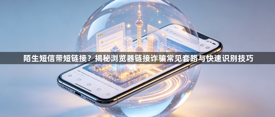 陌生短信带短链接？揭秘浏览器链接诈骗常见套路与快速识别技巧1
