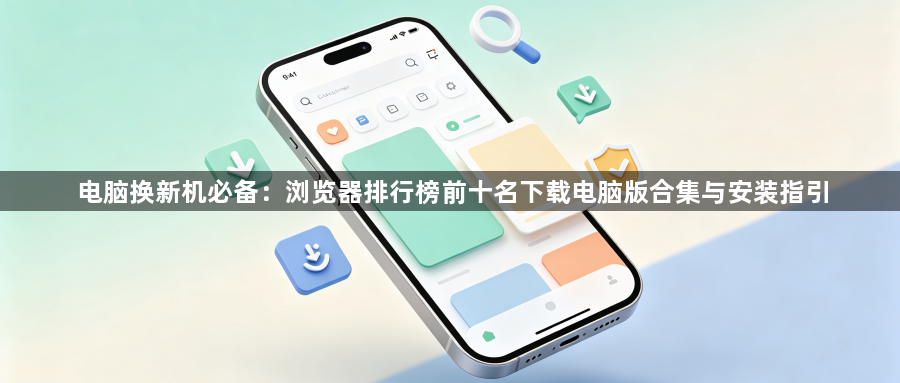 电脑换新机必备:浏览器排行榜前十名下载电脑版合集与安装指引1